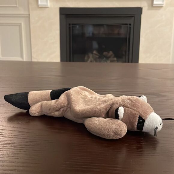 Ringo the Racoon Original Ty Beanie Baby Collection 1995 11” long Great Conditi… - Picture 3 of 8